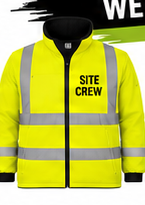 Printed hi-vis jacket