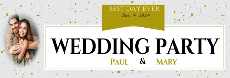 Wedding banner